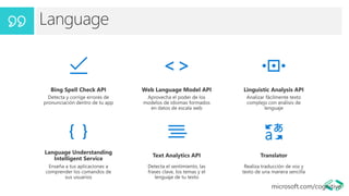 microsoft.com/cognitive
 