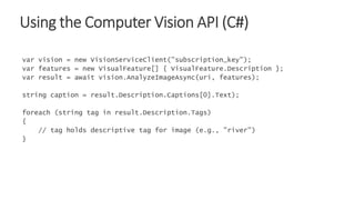 Azure Cognitive Services - Custom Vision | PDF