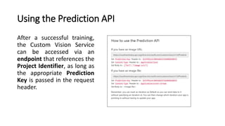 Azure Cognitive Services - Custom Vision | PDF