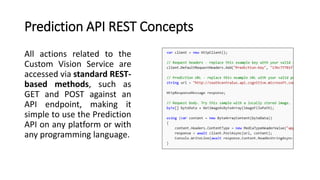 Azure Cognitive Services - Custom Vision | PDF