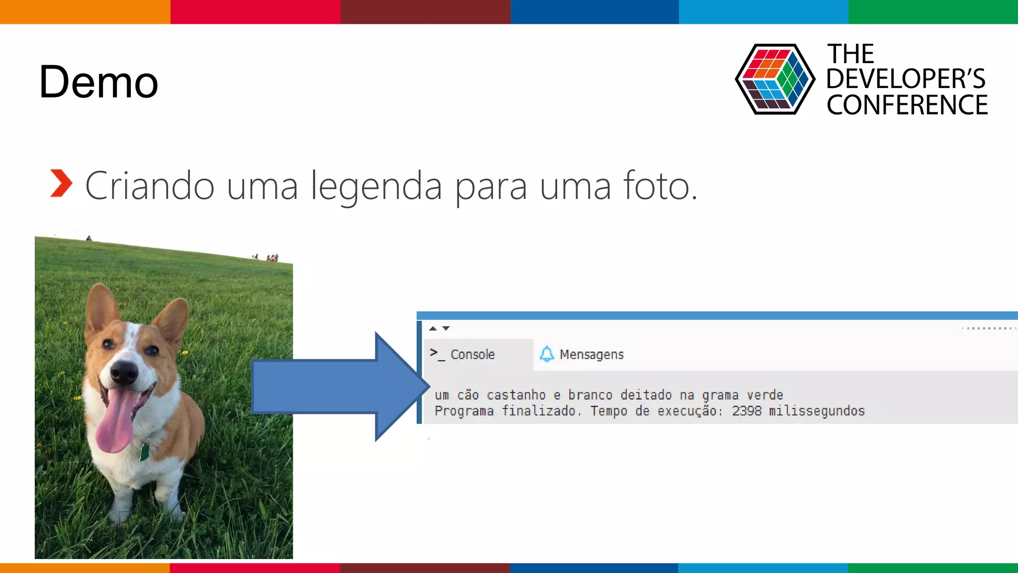 Globalcode – Open4education
Criando uma legenda para uma foto.
Demo
 