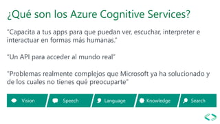 Azure cognitive services using containers | PDF