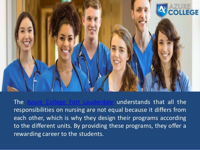 Azure college: School of Nursing in Fort Lauderdale, Florida