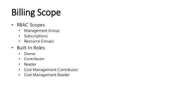 AzureCostManagementAndBilling | PPTX