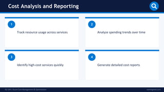Azure Cost Management and Optimization | AZ-104 Certification Guide | PDF