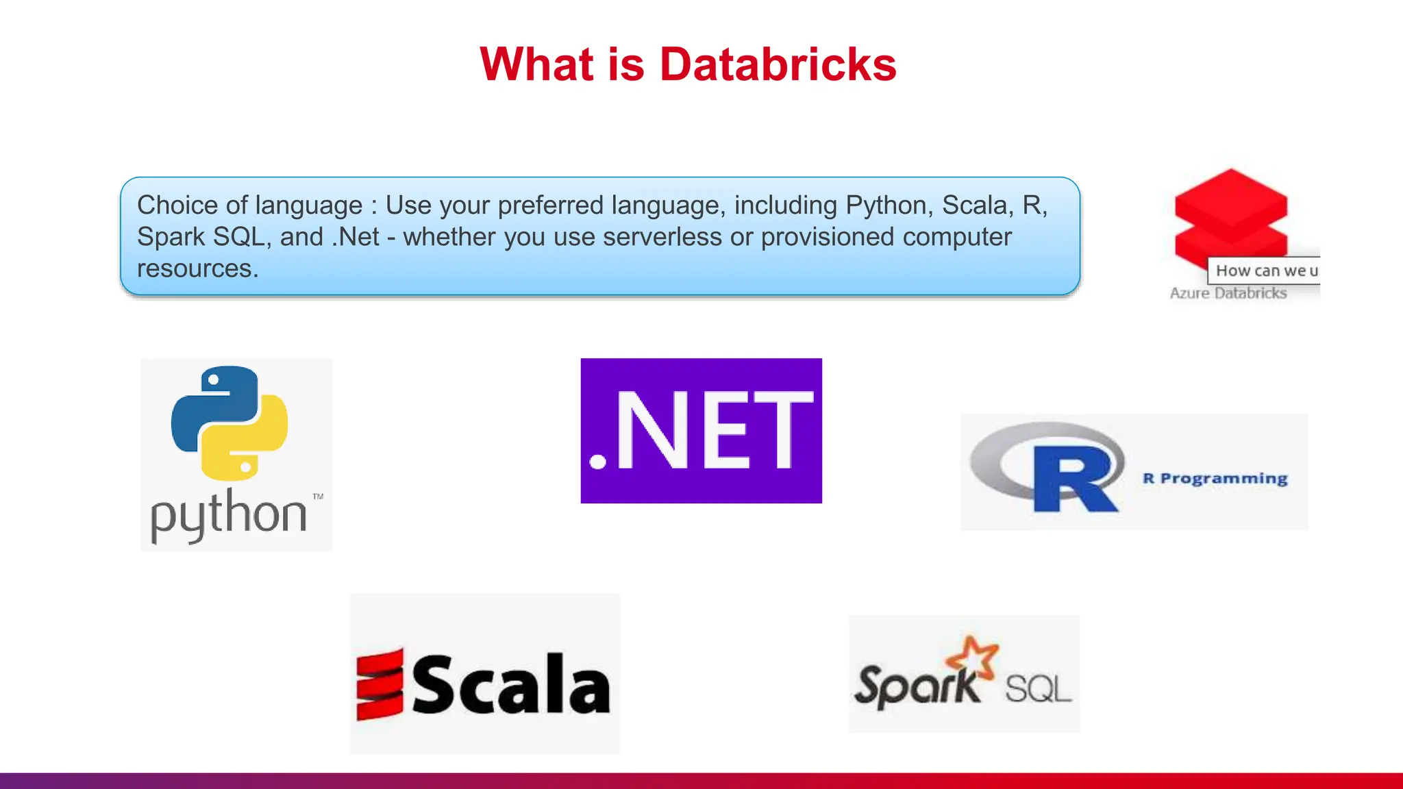 Azure Databricks (For Data Analytics).pptx | Cloud Computing | Internet