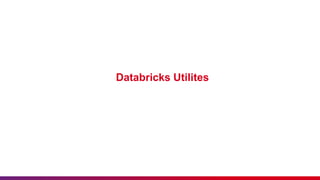 Databricks Utilites
 