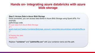 Azure Databricks (For Data Analytics).pptx | Cloud Computing | Internet image.