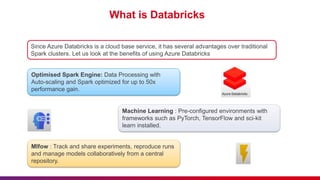 Azure Databricks (For Data Analytics).pptx | Cloud Computing | Internet