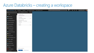 Azure Databricks - An Introduction (by Kris Bock) | PPTX | Cloud ...