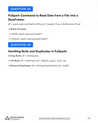 Azure Interview Question Data Engineer Part II | PDF