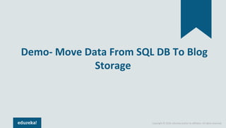 Azure Data Factory | Moving On-Premise Data to Azure Cloud | Microsoft ...