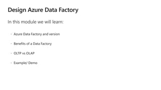 Azure data factory V1 and V2 | PPT