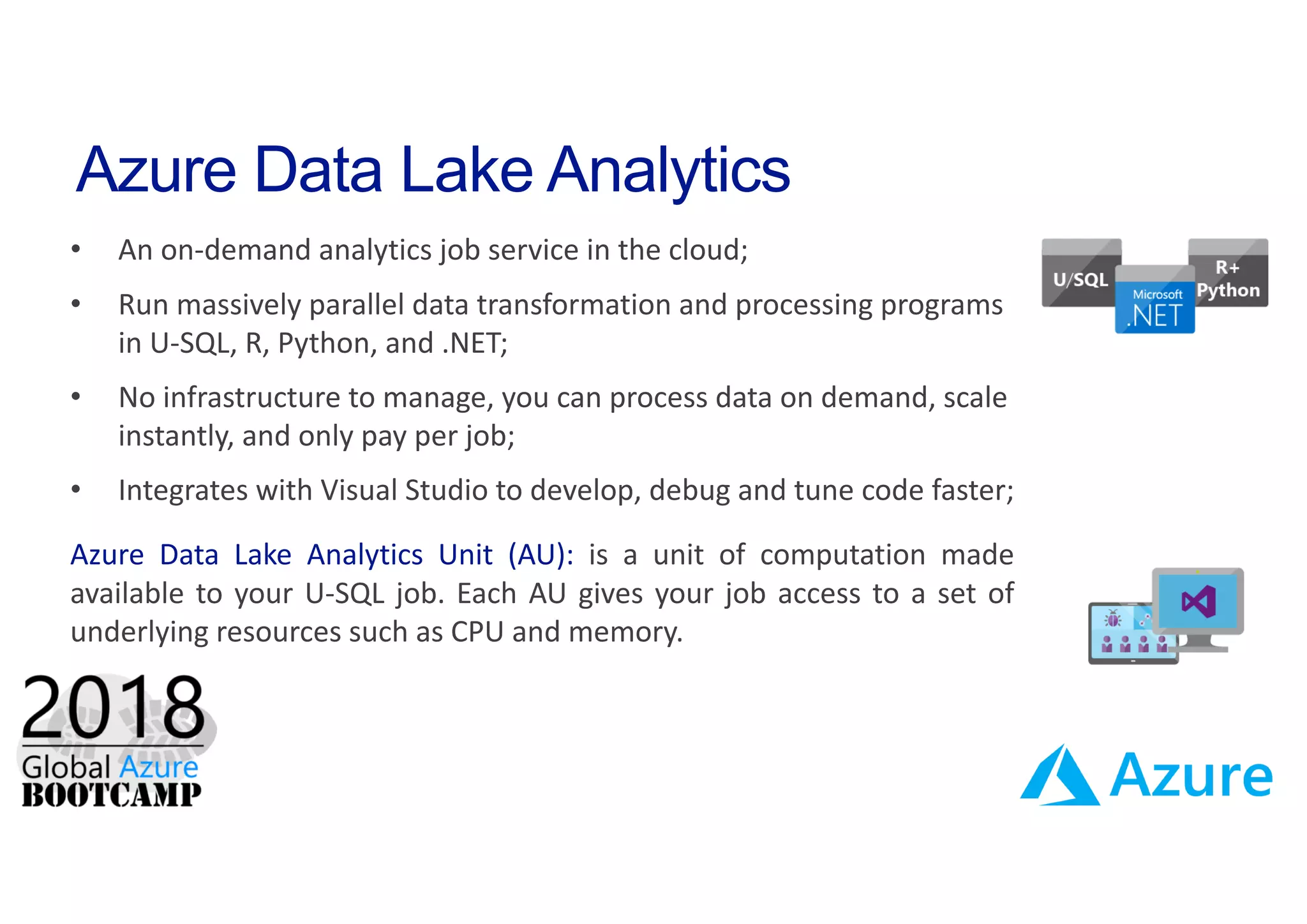Azure Data Lake Store and Analytics | PDF | Cloud Computing | Internet