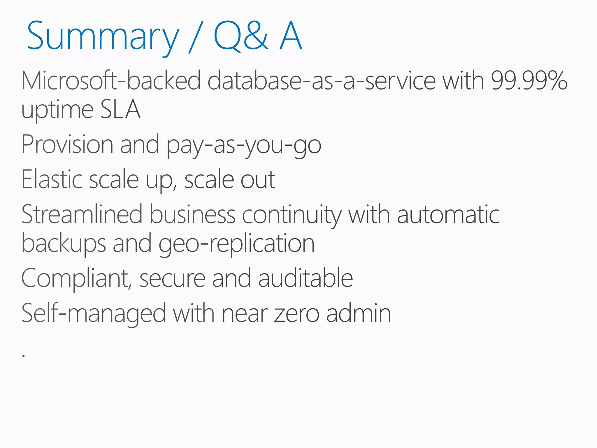 Azure data platform & structured storage