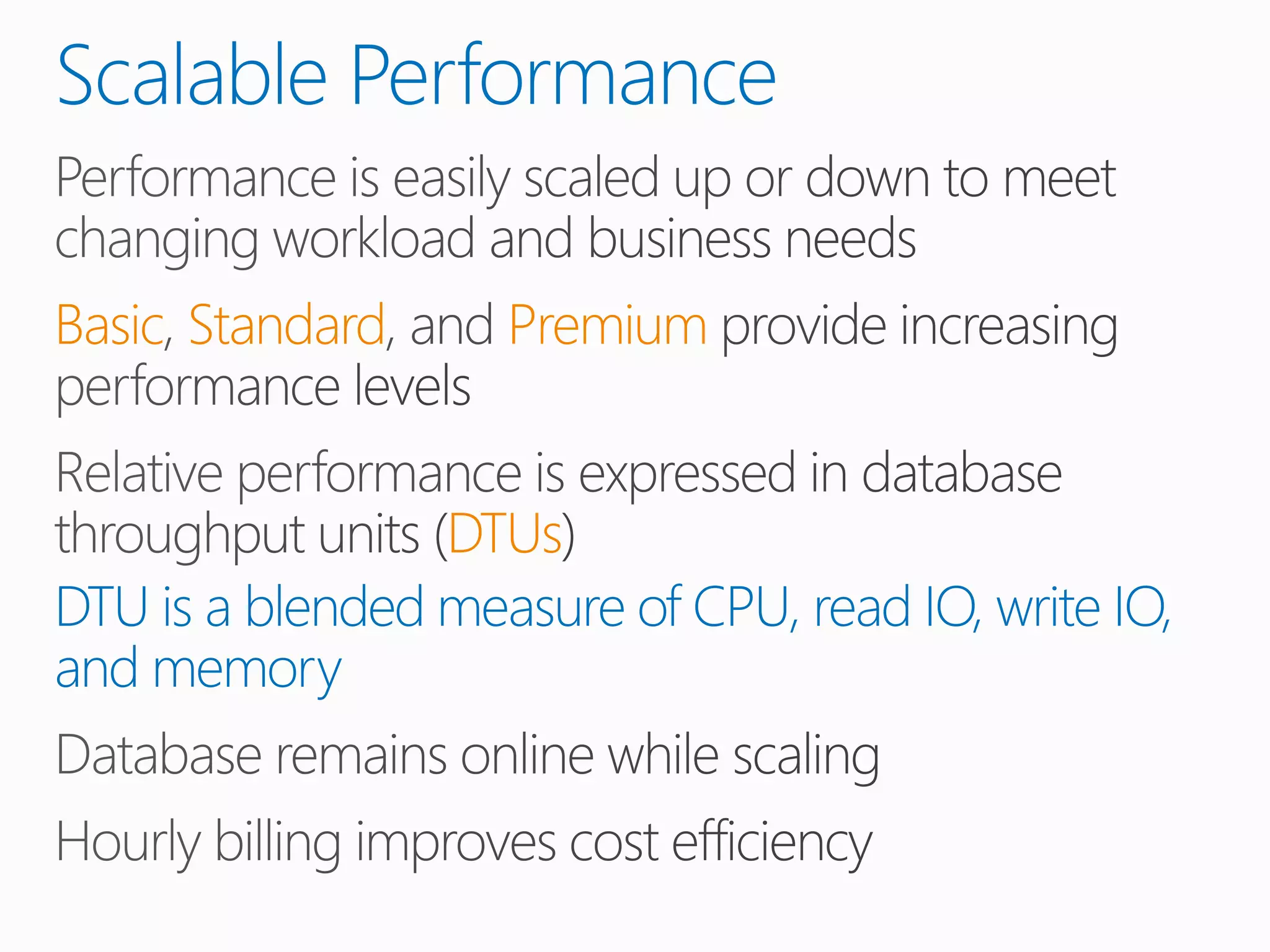 Azure data platform & structured storage