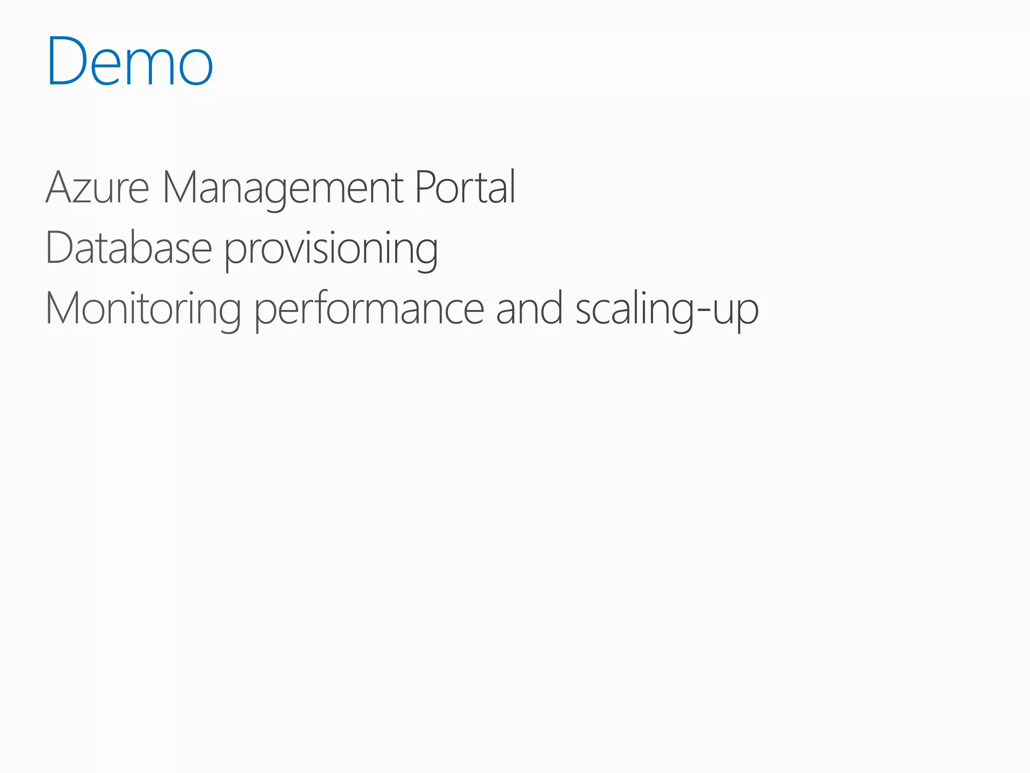 Azure data platform & structured storage
