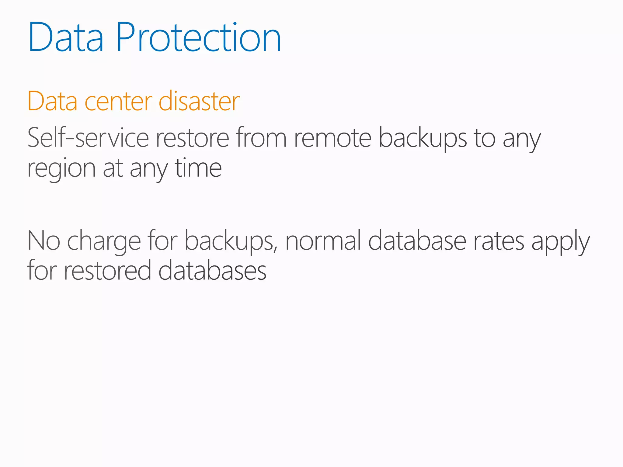 Azure data platform & structured storage