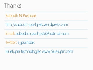 Azure data platform & structured storage