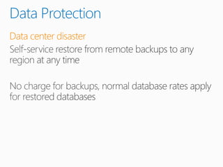 Azure data platform & structured storage