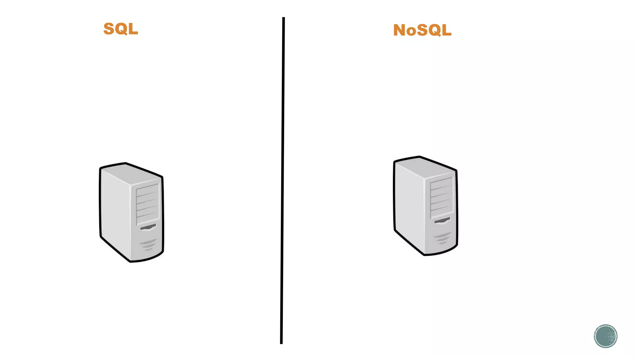 SQL NoSQL
 
