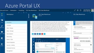 Azure Portal UX
 