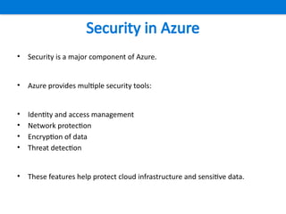Comprehensive Overview of Microsoft Azure Cloud Platform and Services ...