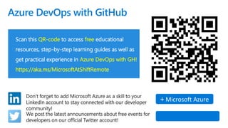 Azure DevOps with DV and GitHub