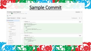 Sample Commit
 