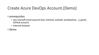 Azure DevOps Overview [Arabic] | PPTX