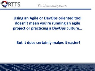 Implementing Azure DevOps with your Testing Project | PPTX
