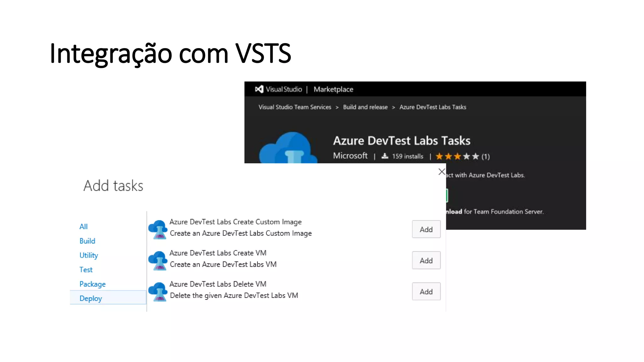 Integração com VSTS
 