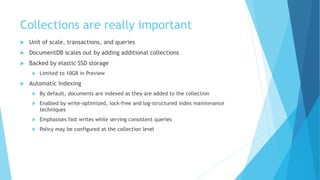Azure DocumentDB 101 | PPTX