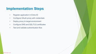 Application Authentication via Oauth2proxy and traefik ingress ...