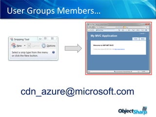 Deploying a new App. (VS Tools)