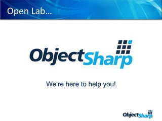 Next Steps…*Note: hmbl.me is a URL compressor hosted on Windows  Azure