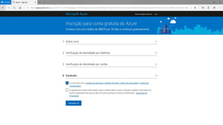 Conta gratuita do Azure