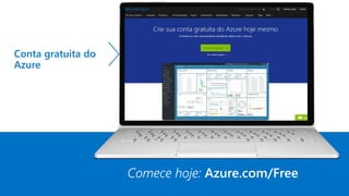 Conta gratuita do
Azure
Comece hoje: Azure.com/Free
 