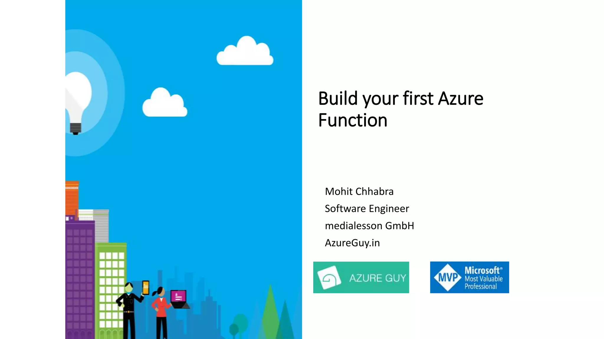Azure functions | PPTX