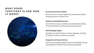Comprehensive Overview of Azure Functions for Serverless Computing and ...