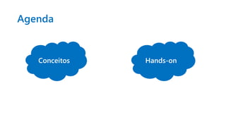 Agenda
Conceitos Hands-on
 
