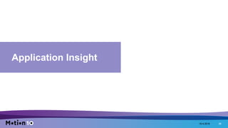 18-4-2016 26
Application Insight
 