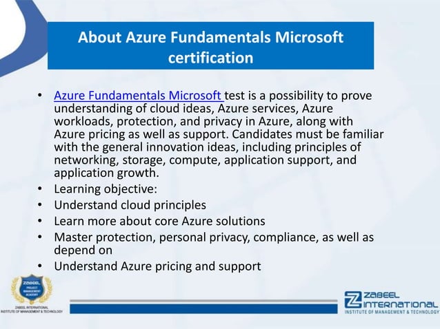 Is Azure fundamental certification worth it?-Azure Fundamentals ...