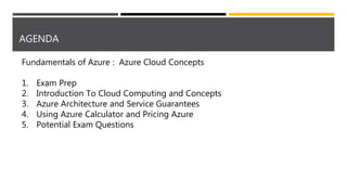 Azure Fundamentals Part 1 | PPTX