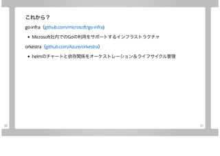 Microsoft/Azure x Goのご紹介
