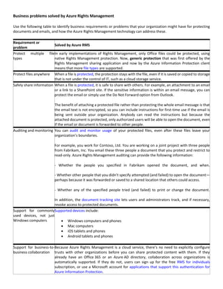 Azure Information Protection for Data Protection with Microsoft AIP ...