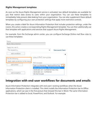 Azure Information Protection for Data Protection with Microsoft AIP ...
