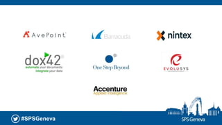 #SPSGeneva
A Huge “Thank You!” To Our Sponsors …
 