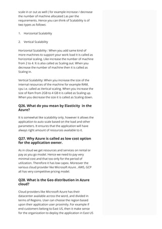 40 questions/answer Azure Interview Questions | PDF
