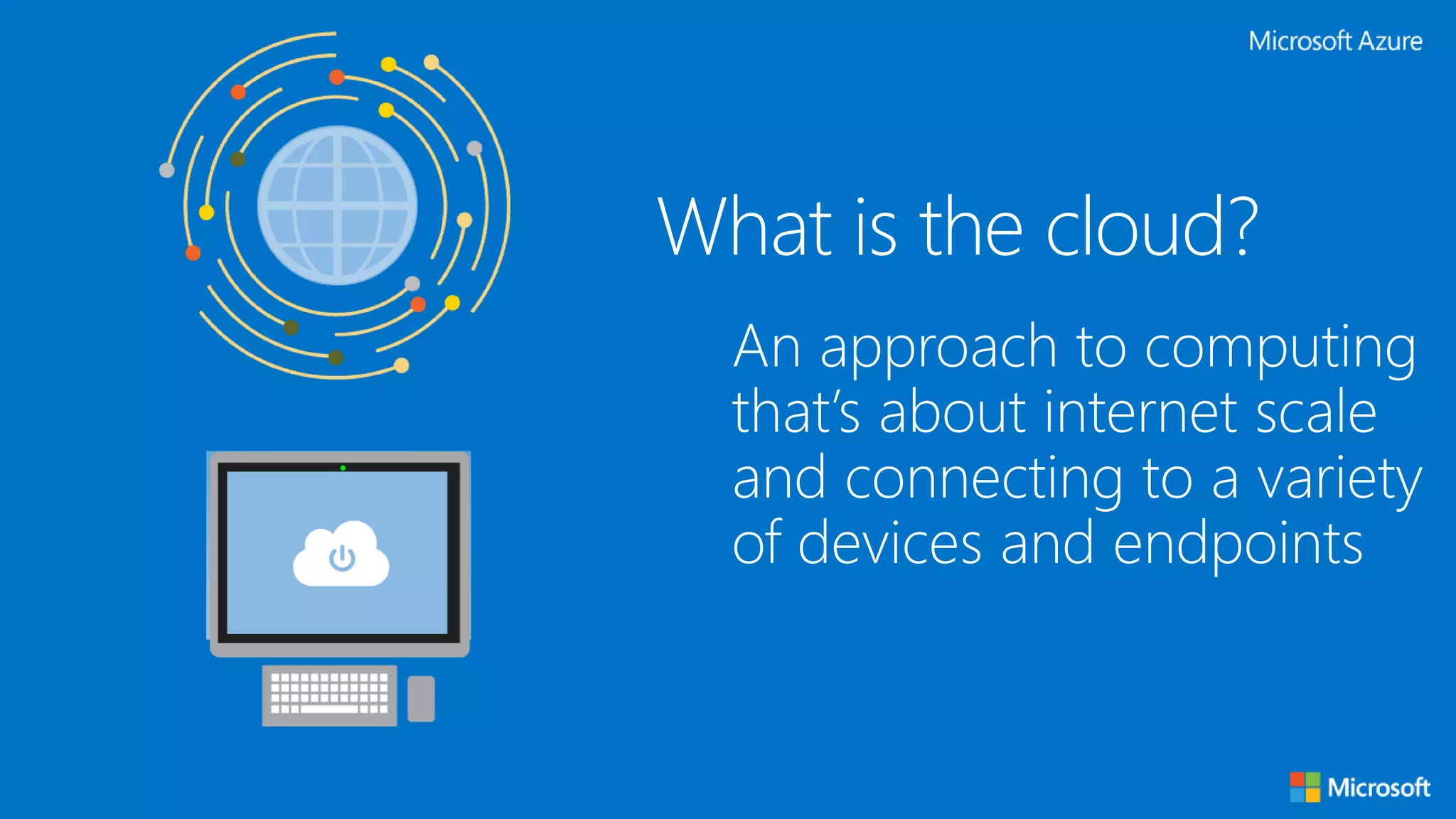What is the cloud?
 